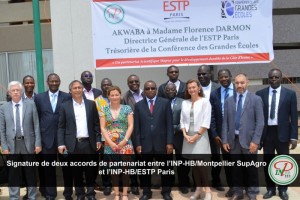 Côte d'Ivoire: L'INP Félix Houphouët Boigny de Yamoussoukro renforce ses capacités avec Montpellier Sup Agro et l'Ecole Supérieure des Travaux Publics (ESTP) de Paris