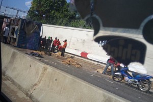 Côte d'Ivoire: La chute d'un gros camion empêche les usagers de rejoindre le Plateau par Attecoubé