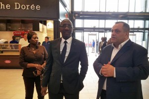 Côte d'ivoire: Avant son ouverture, le ministre du commerce visite PlaYce Palmeraie