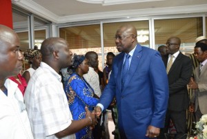 Côte d'Ivoire: Le ministre des Sports et Loisirs présente les condoléances du gouvernement à  la famille de Cheik Tioté, décédé lundi dernier