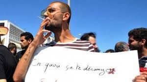 Tunisie: Le droit de manger en public réclamer par des manifestants durant la période du ramadan