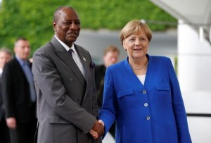 Guinée: G20, Alpha Condé soutient le plan Merkel à   Berlin