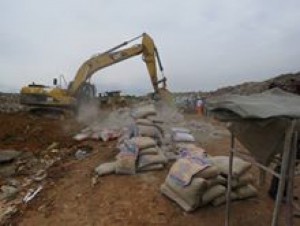 Cameroun: Destruction record de ciment contrefait à  Douala