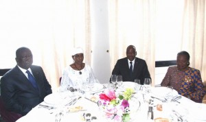 Côte d'Ivoire: Avant son départ, Aïchatou Mindaoudou élevée par Gon au grade de Commandeur de l'Ordre National