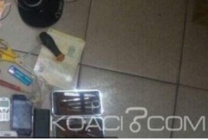 Côte d'Ivoire: Opération Épervier à  Akouedo, drogues, armes blanches et fumoir détruits