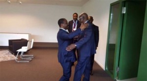 Burkina Faso - Côte d'ivoire: Rencontre inédite entre Guillaume Soro et Salifou Diallo à  Luxembourg