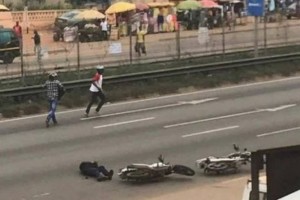 Ghana:  Fusillades à  Abeka Lapaz, la tête des deux voleurs armés mise à  prix