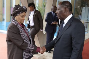 Côte d'Ivoire: Ouattara à  Monrovia pour être décoré