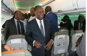 Côte d'Ivoire: L'Air Bus A 320 présenté au président Ouattara à  Ouagadougou au soir du TAC