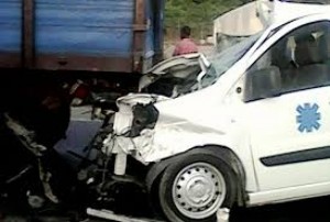 Côte d'Ivoire: Niakara, une ambulance évacuant d'urgence un patient fait un accident de la circulation