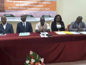 Côte d'Ivoire: PDCI-RDA, le Président du RECAPDCI rend sa démission à  la Présidence  et confie le Réseau à  une dame
