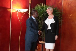 Côte d'Ivoire : En fin de mission, l'Ambassadrice du Canada fait ses adieux à  Ouattara