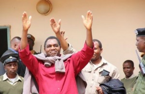 Zambie:  Le chef de l'opposition Hakainde Hichilema libéré après quatre mois de  prison