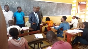 Côte d'Ivoire: Examens du BTS session 2017, Professeur Poamé Lazare donne le top départ des épreuves écrites