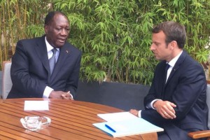 Côte d'Ivoire: Candidature de Ouattara en 2020, le «à  l'issue de son mandat» de Macron qui bouscule tout