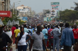 Togo: Marée humaine à  Lomé pour réclamer l'alternance politique et coupure du réseau internet