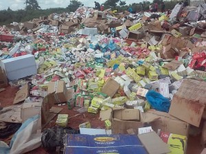 Burkina Faso: Plus de 45 tonnes de produits illicites incinérés à  Bobo Dioulasso