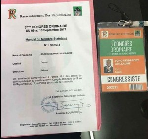 Côte d'Ivoire: Amadou Soumahoro invite en deux fois Guillaume Soro au Congrès du RDR