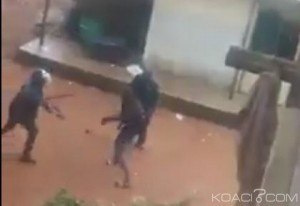 Côte d'Ivoire: Les forces de l'ordre matraquent à  Adjamé (vidéo)