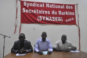 Burkina Faso: Le syndicat national des secrétaires annonce un sit-in les 14 et 15 septembre