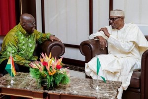 Ghana-Nigeria: Visite de Akufo-Addo à  Buhari, sujets bilatéraux et ceux de la CEDEAO abordés