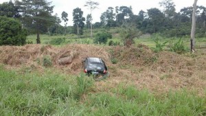 Côte d'Ivoire:  Autoroute du nord, un accident de la circulation, suite à  une sortie de route, cause des blessés