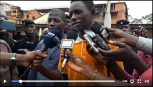 Guinée: Arrêté pour le vol de 50 millions GNF , il félicite la police en direct