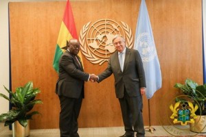 Ghana: Rencontre entre Akufo-Addo et le Secrétaire général de l'ONU