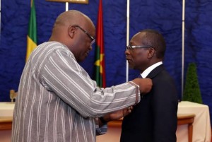 Burkina Faso-Bénin: Le Président Patrice Talon élevé à  la dignité de Grand-Croix de l'Ordre national