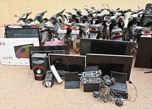 Burkina Faso: 114 motos saisis auprès de deux bandes de voleurs