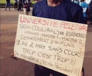 Côte d'Ivoire: Université de Korhogo, plus d'une année que des étudiants n'ont pas droit aux cours ?