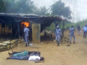 Côte d'Ivoire: Opération Épervier 3, quatre individus dont un en possession d'effets militaires neutralisés dans un fumoir