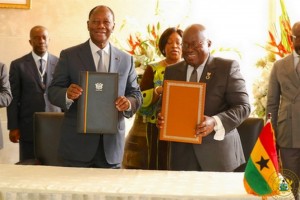 Ghana-Cote d'Ivoire: Signature d'un accord de partenariat stratégique