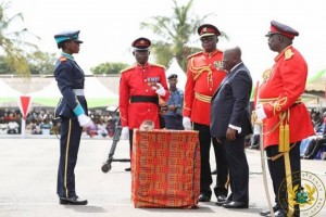 Ghana: Académie militaire, 107 élèves officiers priés de prendre soins du peuple