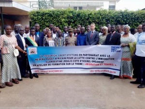 Côte d'Ivoire: Daloa, atelier sur la migration, Thilo Schöne, de la fondation allemande, «les hommes peuvent migrer s'ils le veulent en suivant les lois»