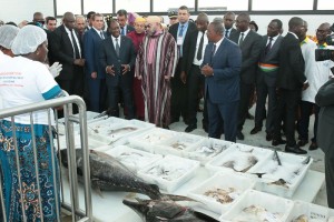 Côte d'Ivoire-Maroc: Ouattara et Mohammed VI, pas de déclaration et inauguration du Point de Débarquement Aménagé de Pêche de Lokodjro