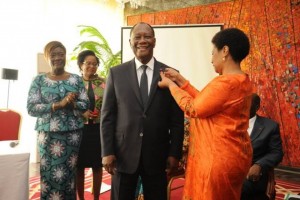 Côte d'Ivoire : Ouattara s'engage à  la promotion de l'égalité homme-femme au cours du lancement de la campagne «lui pour elle» à  Abidjan