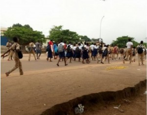 Côte d'Ivoire: Yamoussoukro gagnée par la protestation, les cours interrompus par les élèves