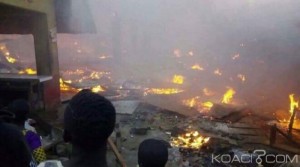 Côte d'Ivoire: Le marché d'Abengourou part en flamme pour la quatrième fois