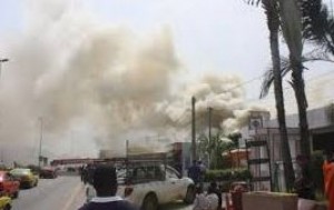 Côte d'Ivoire: Yamoussoukro, le marché central part en fumé, de nombreux dégà¢ts matériels enregistrés