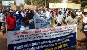 Burkina Faso: Les syndicats de l'éducation annoncent une grève de 72h en janvier