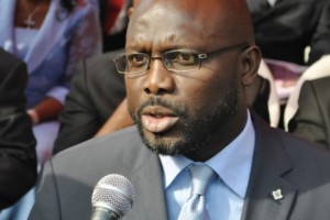 Liberia: Premiers mots du Président élu, George Weah, à  ses concitoyens