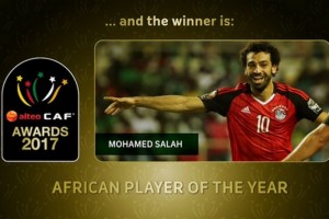 Ghana:  Aiteo CAF Awards 2017, l'Egyptien Mohamed Salah élu joueur africain de l'année