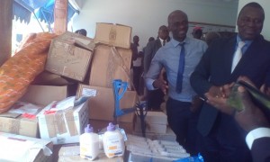 Côte d'Ivoire: Bouaké, santé, don de matériel  médical à  l'ONG HAI-CI