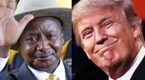 Ouganda:  Pays de merde,  Museveni salue Trump pour son «franc parler»