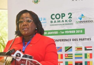 Côte d'Ivoire: Interdiction des déchets dangereux et radioactifs, Anne Ouloto exhorte ses paires à  ne pas laisser sombrer la COP 2 Bamako