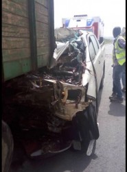 Côte d'Ivoire: Autoroute du nord, un véhicule percute un camion, un décès certain