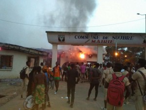 Cote d'Ivoire: Soubré, la situation dégénère, mairie incendiée, la résidence du maire en ligne de mire