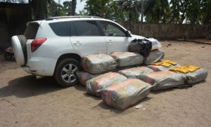 Côte d'Ivoire: Près d'une tonne de cannabis saisie par la gendarmerie dans un véhicule à  Grand-Bassam