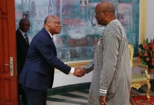 Burkina Faso: Jean-Claude Brou, le nouveau président de commission de la CEDEAO reçu par le président Kaboré